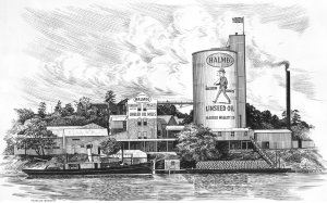 Harold Meggitt Limited mill 1946, Punt Road, Gladesville