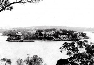 View of Clarke's Point from Greenwich c1895